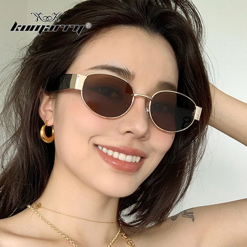 

KUMARRY Vintage Sunglasses Men/Women's Sun Glasses Brand Designer Sunglass Steampunk Goggles Hip-hop Eye Wear gafas de sol UV400
