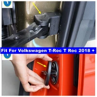 inner door lock buckle pad guard arm stop rust waterproof protector cover kit for volkswagen t roc t roc 2018 2022 accessories