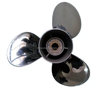 150 250hp 3 blade 6g5 45976 01 00 stainless steel propeller 23 pitch x 13 38 diameter propeller boat accessories