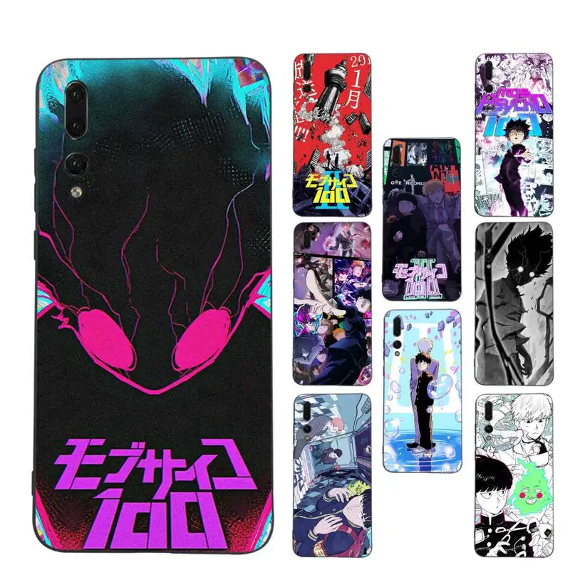

Mob Psycho 100 Anime Phone Case for Samsung A51 A30s A52 A71 A12 for Huawei Honor 10i for OPPO vivo Y11 cover