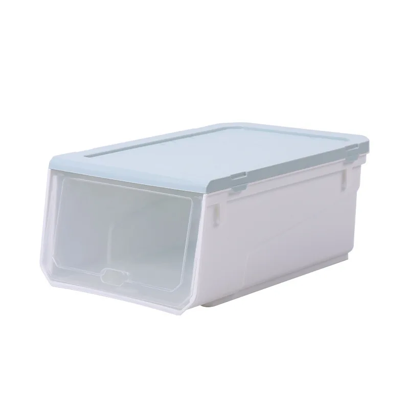 

Brand new plastic transparent shoe box dust-proof and moisture-proof clamshell shoe box combination shoe cabinet shoe box