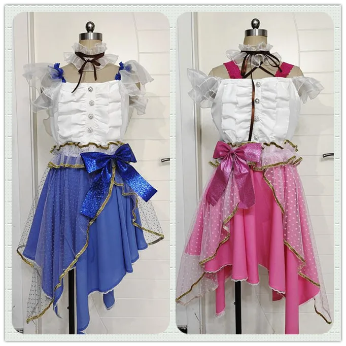 

COWOWO Аниме! Lovelive Liella, полностью платье, Shibuya Kanon Arashi Chisato, костюм для игр, элегантная форма, костюм для косплея, наряд для вечеринки