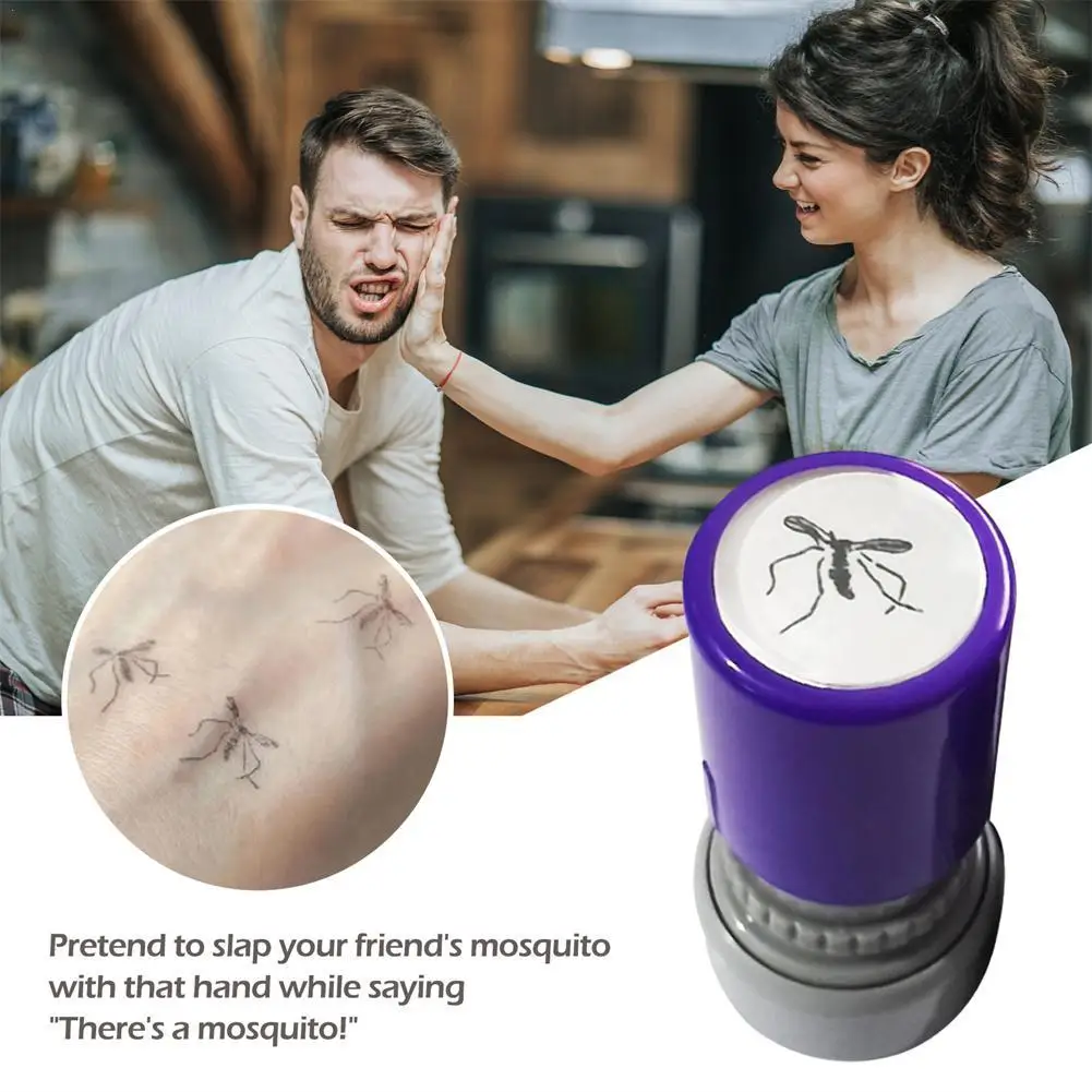 

Mosquito Assorted Stamps For Kids Self-ink Stamps Mosquito Stamps Seal Scrapbooking DIY Painting Photo Album Decor Tricky toys