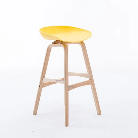 Скандинавский простой дизайн, искусственный полипропиленовый стул, модный креативный барный стул, Современная барная мебель, стул