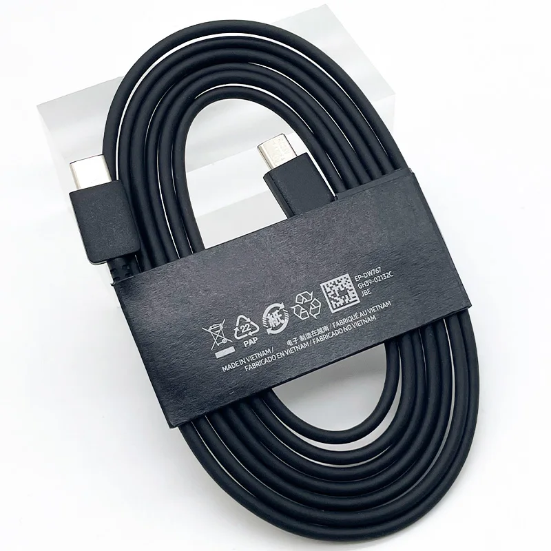 Кабель S24 A54 с USB Type-C на Type C PD 45 Вт для SAMSUNG 1,8 м ...