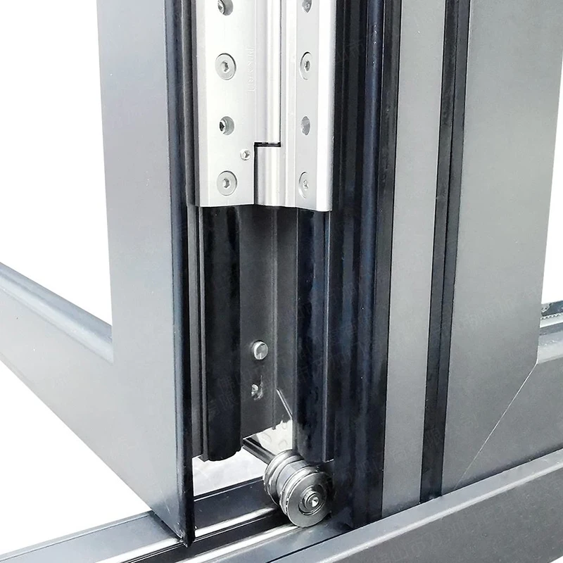 Высококачественные складные наружные двери Wanjia |