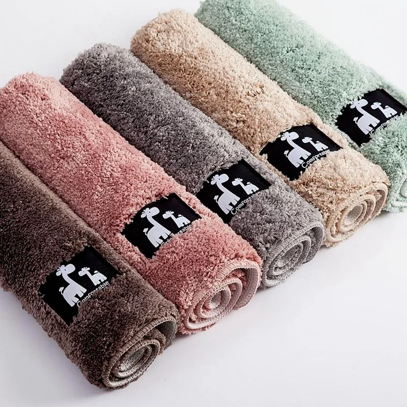 pattern non slip carpet home decor modern long doormat for kitchen bathroom living room geometric decor floor mat rug free global shipping