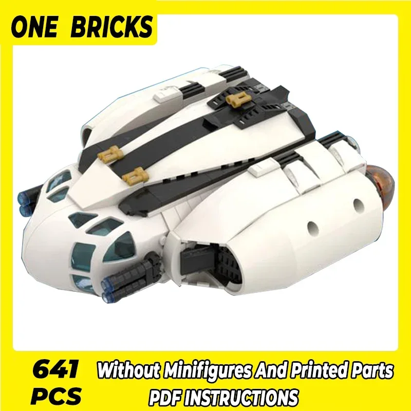 Технические Moc-кирпичи модель космического корабля звездный трек космический