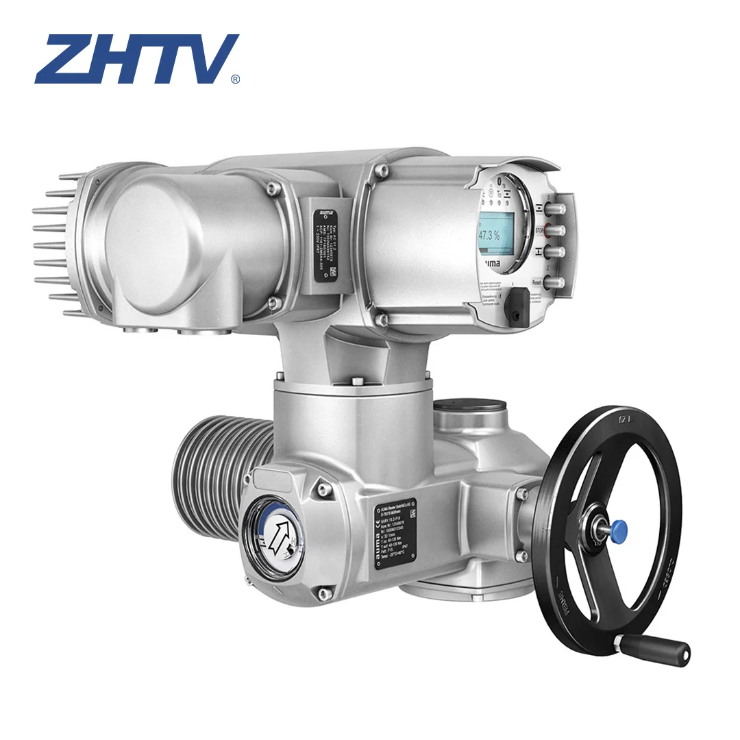 Многооборотный привод AUMA SA 07 2-16 2 SAREx 25 1-40 1 с интегрированным блоком управления