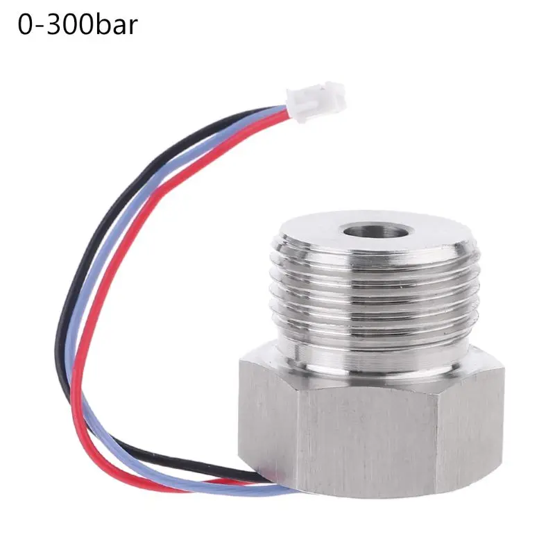 

G1/2 Flat Mode 0-10/30/100/300/600bar Input 5V Pessure Sensor Transmitter Pressure Transducer Replacement Part