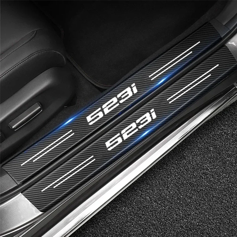 Защитная накладка на порог автомобиля для BMW 5 серии 523i значок F11 F10 F07 GT5 M5 G30 G31 G38