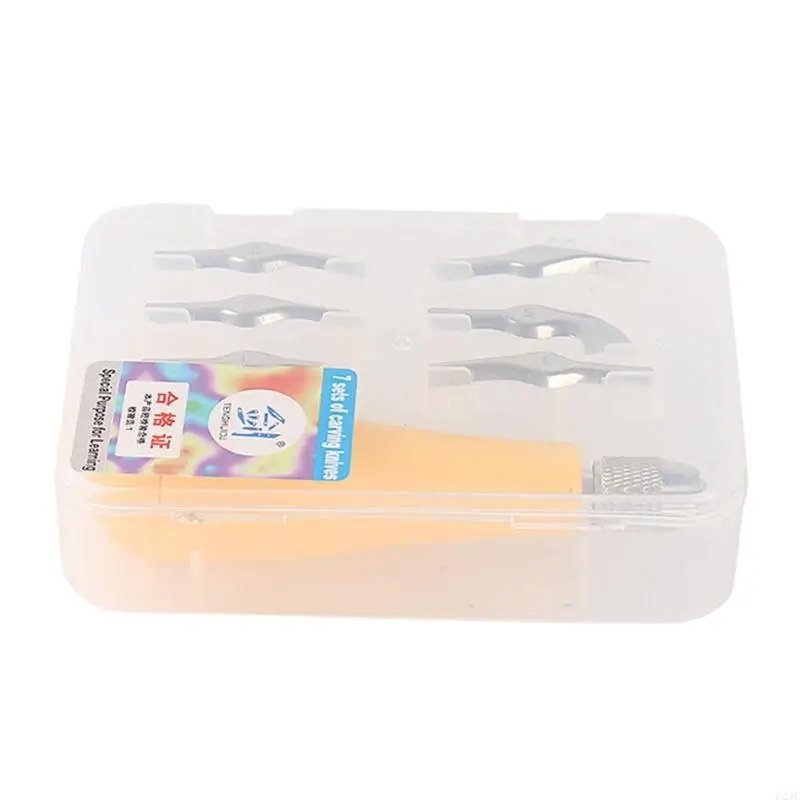 U2JE Linoleum Carving Tool набор с 6 размерной резьбой для резьбы резак -резак Lino