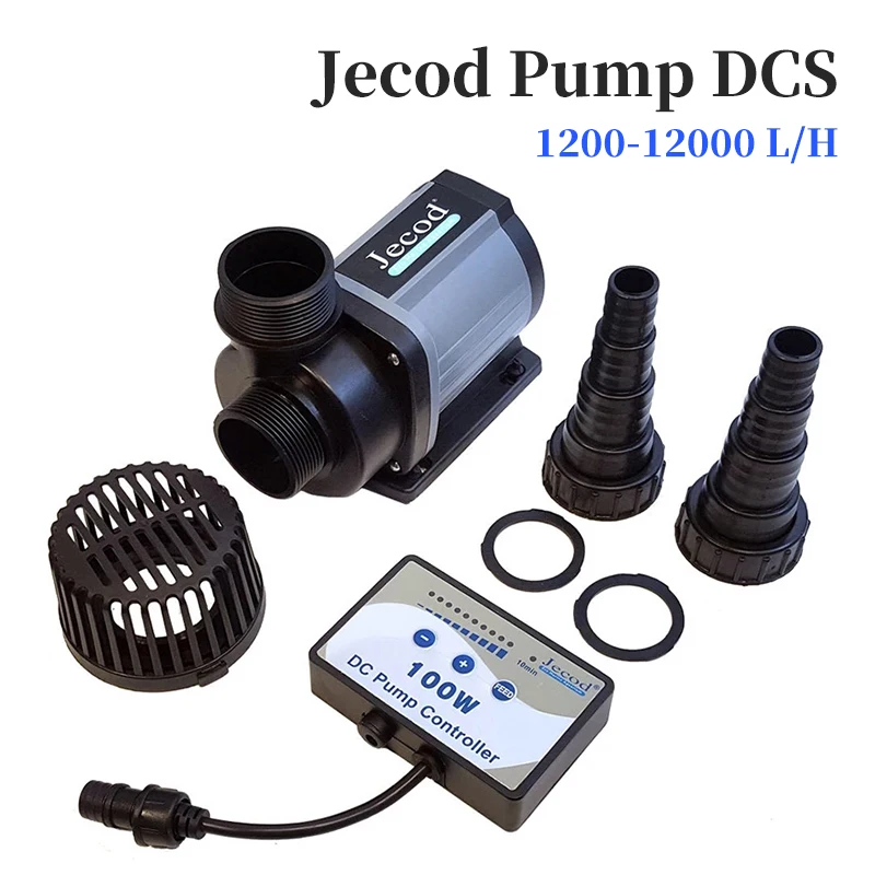 

Jebao Jecod насос DCS 1200-12000 л/ч аквариумный регулируемый Погружной управляемый водяной насос фонтан 24 В постоянного тока