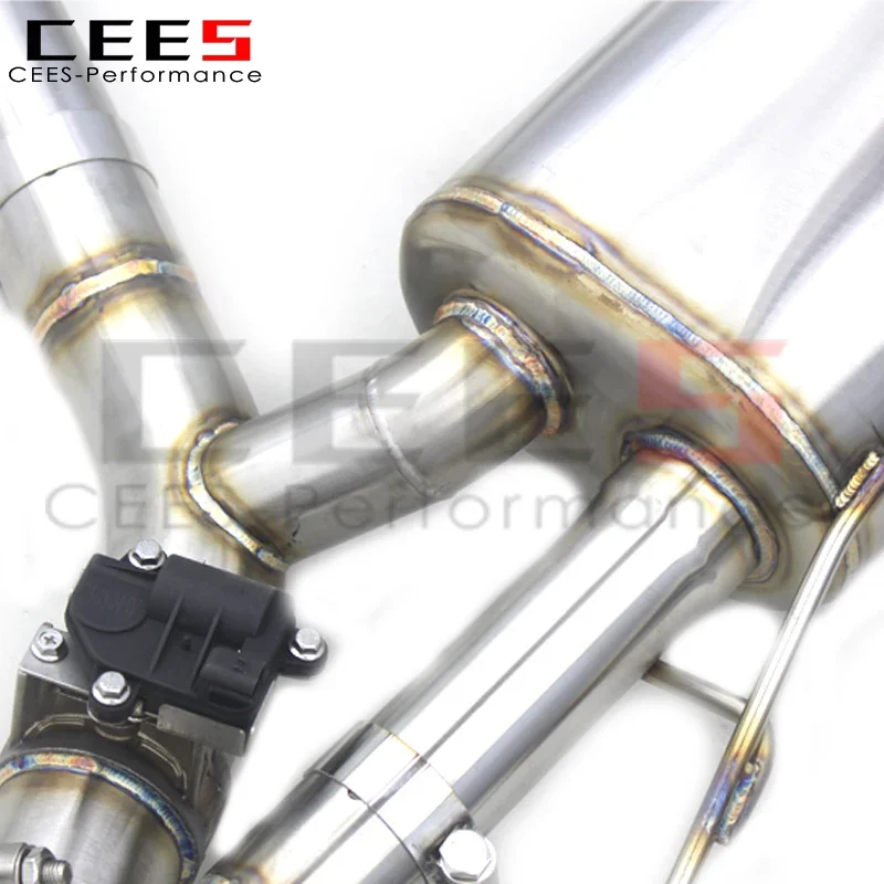 CEES Performance Титановые выхлопные системы Catback для BMW M340/M340i G20 3.0T 2019-2023 гоночный