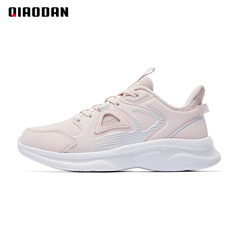 QIAODAN Casual Shoes for Women 2023 New Fashion Breathable Physical Training Anti-skid Comfortable Running Shoes XM46220211