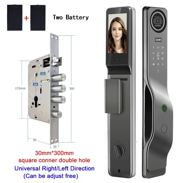 

Умный замок Tuya с распознаванием лица