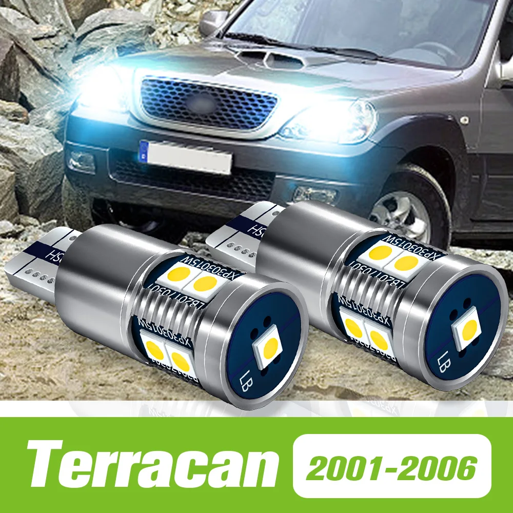 

2pcs For Hyundai Terracan 2001-2006 LED Parking Light Clearance Lamp 2002 2003 2004 2005 Accessories