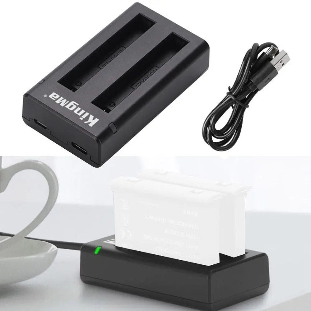 

Charger Fast Charging Sports Cameras Accessories Dual Charger for Insta360 ONE X3 Micro/Type-C Port Battery Charging