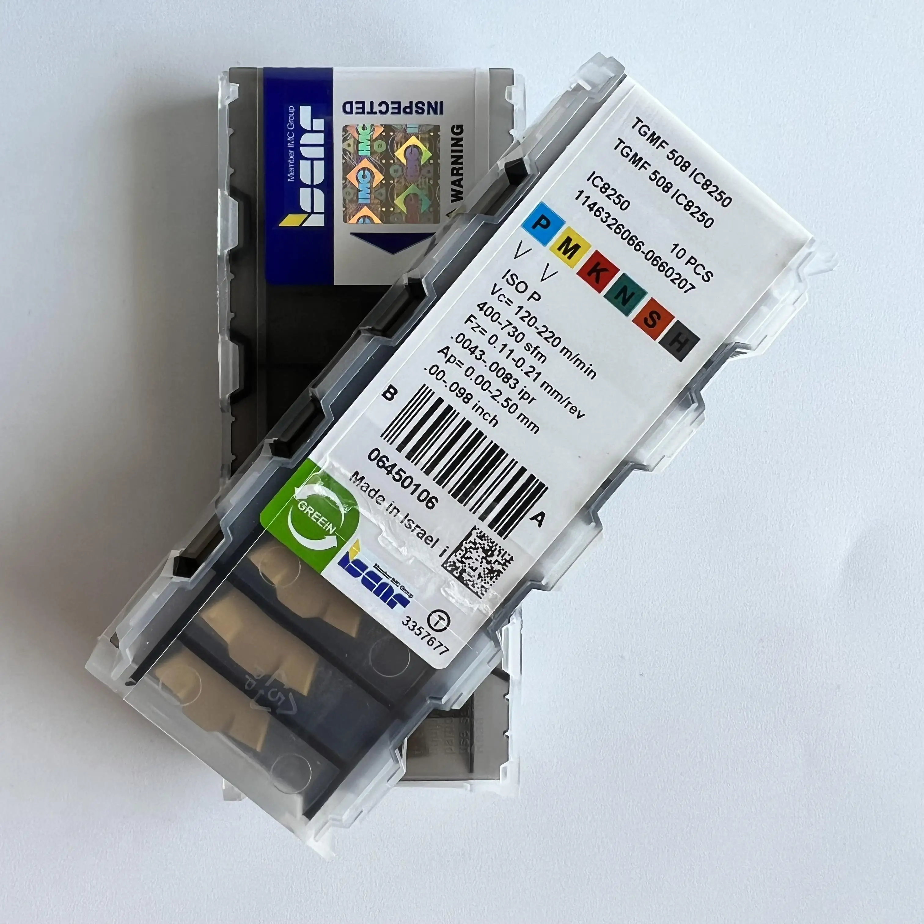 TGMF508 IC8250 / твердосплавное лезвие с ЧПУ 10 шт.