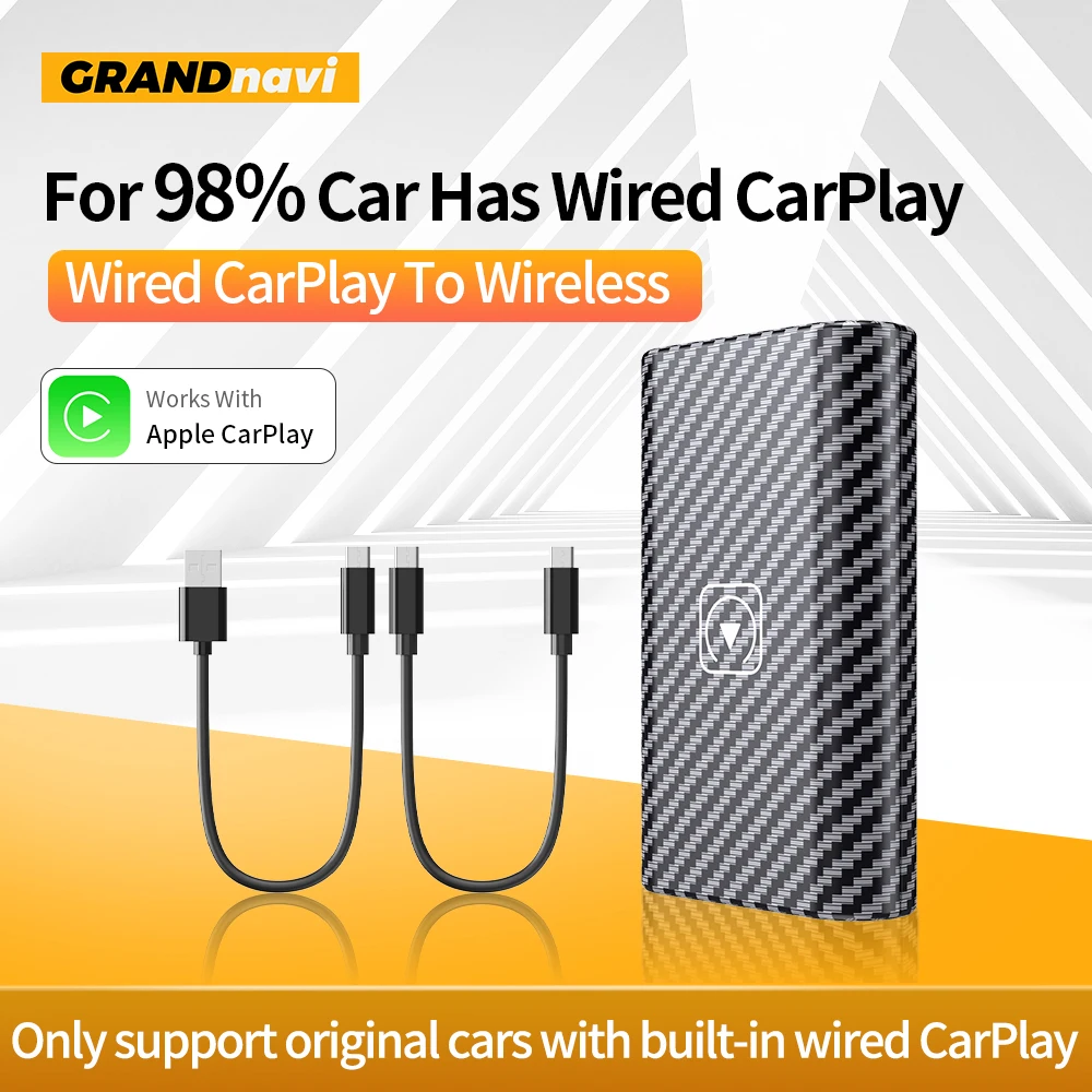 

USB-адаптер Grandnavi Carplay для Audi Mazda Porsche Volkswagen Volvo Ford Citroen Honda Nissan