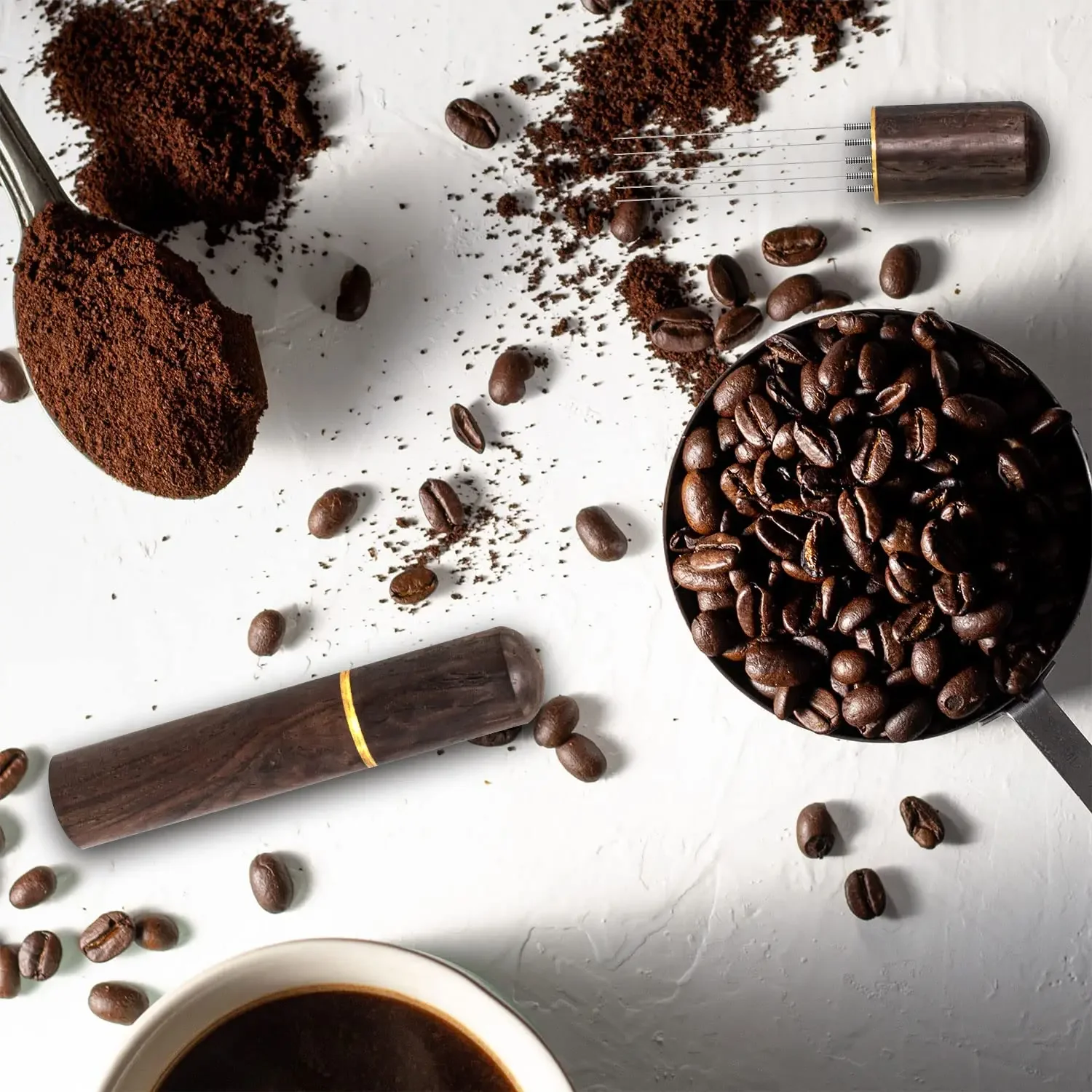 Тамперы для кофе из нержавеющей стали смесители эспрессо дозаторы уровневые