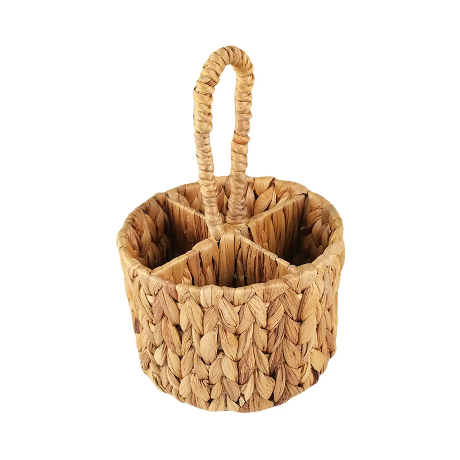 Плетеный органайзер для столовых приборов держатель с гиацинта вечеринки