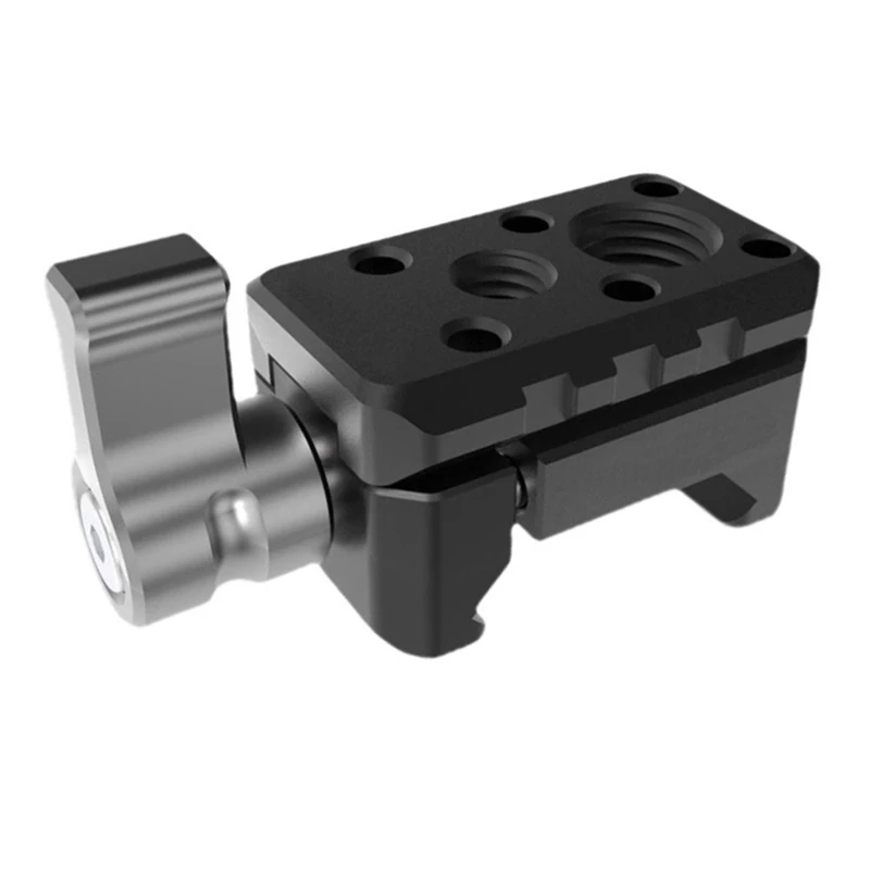 Зажим быстроразъемный зажим с резьбой 1/4 3/8 для поддержки холодного башмака