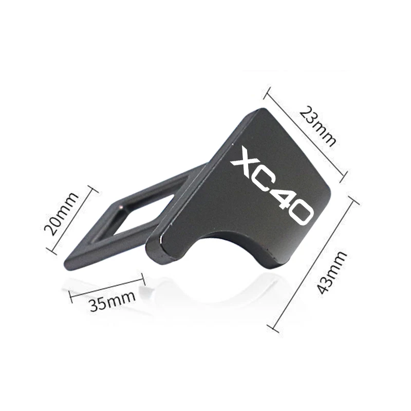 Автомобильная Защитная пряжка с зажимом для заднего сиденья ограничитель