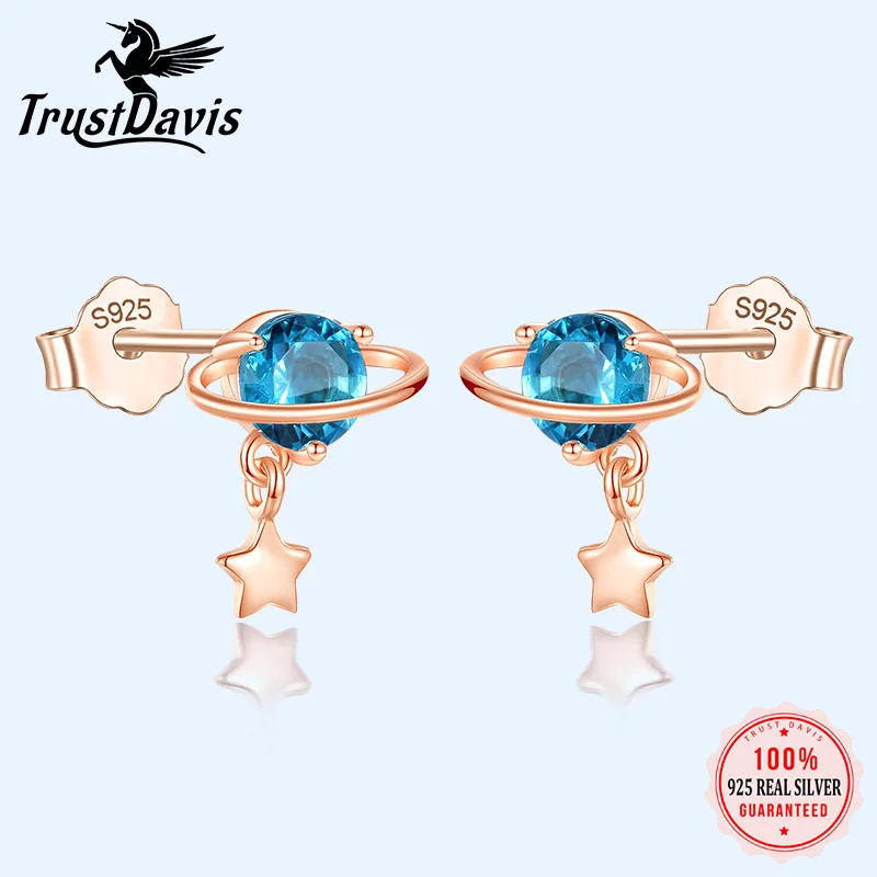 

Серьги женские из серебра 925 пробы, с фианитами, серьги серебристого цвета; Бижутерия, DA788