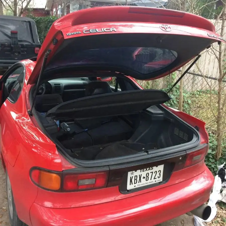 Фото Автоматические стойки с пружинами для Toyota Celica 5th T180 1989-1993 хэтчбек, задняя дверь багажника, подъемник багажника, поддержка амортизатора №1