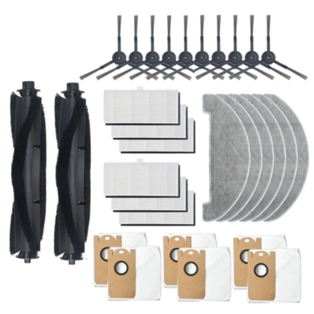 

Запчасти для робота-пылесоса XIAOMI VIOMI S9, насадка на швабру, фильтр НЕРА, основная и боковая щетки