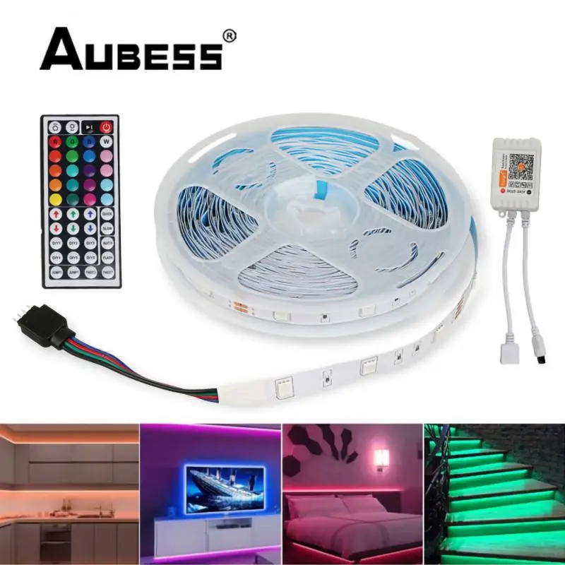 

LED Strip Light USB Infrared Light Remote Control 5050 12V RGB LED Lamp Tape Ribbon TV Desktop Screen BackLight Background Light