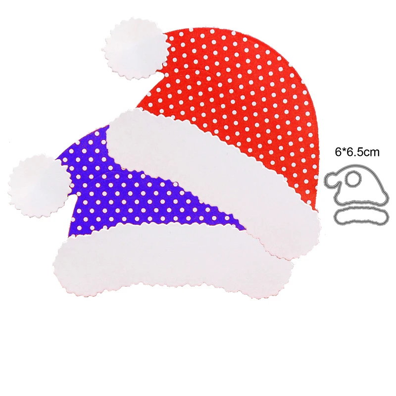 

Christmas Hat Metal Cutting Die for Christmas DIY Card Decoration Paper Art Embossing Stamp Die for 2023 New Style