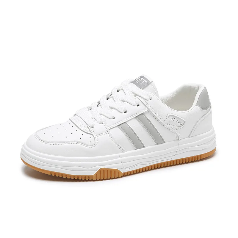 

Luxury Small White Shoes Fashion Breathable Sport Shoes Women 2022 New Classic Lace-up Round Toe Casul Sneakers Women Designe