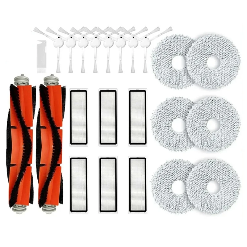

For Xiaomi Robot Vacuum S10+ / S10 Plus Spare Parts Accessories Main Side Brush Hepa Filter Mop Cloth Rag