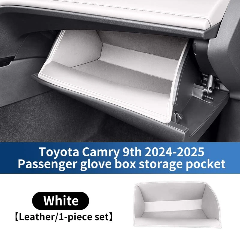 

Автомобильный перчаточный ящик, карман для хранения, износостойкий чехол-органайзер, водонепроницаемые противоскользящие аксессуары, аккуратный для Toyota Camry 9th 2024-2025