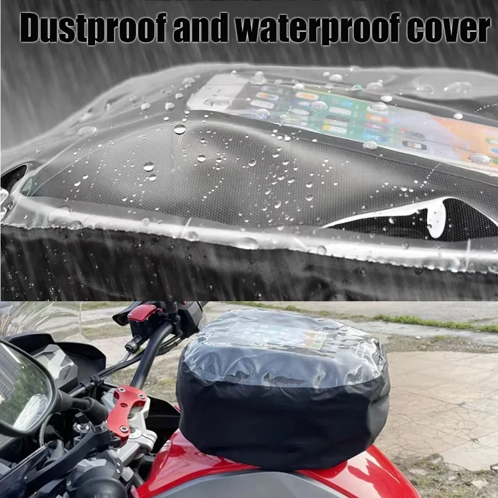Фото Для мотоцикла QJMOTOR SRT 800 SX: сумка на бак с быстрым креплением, водонепроницаемый рюкзак для багажа на топливный бак, аксессуары №4