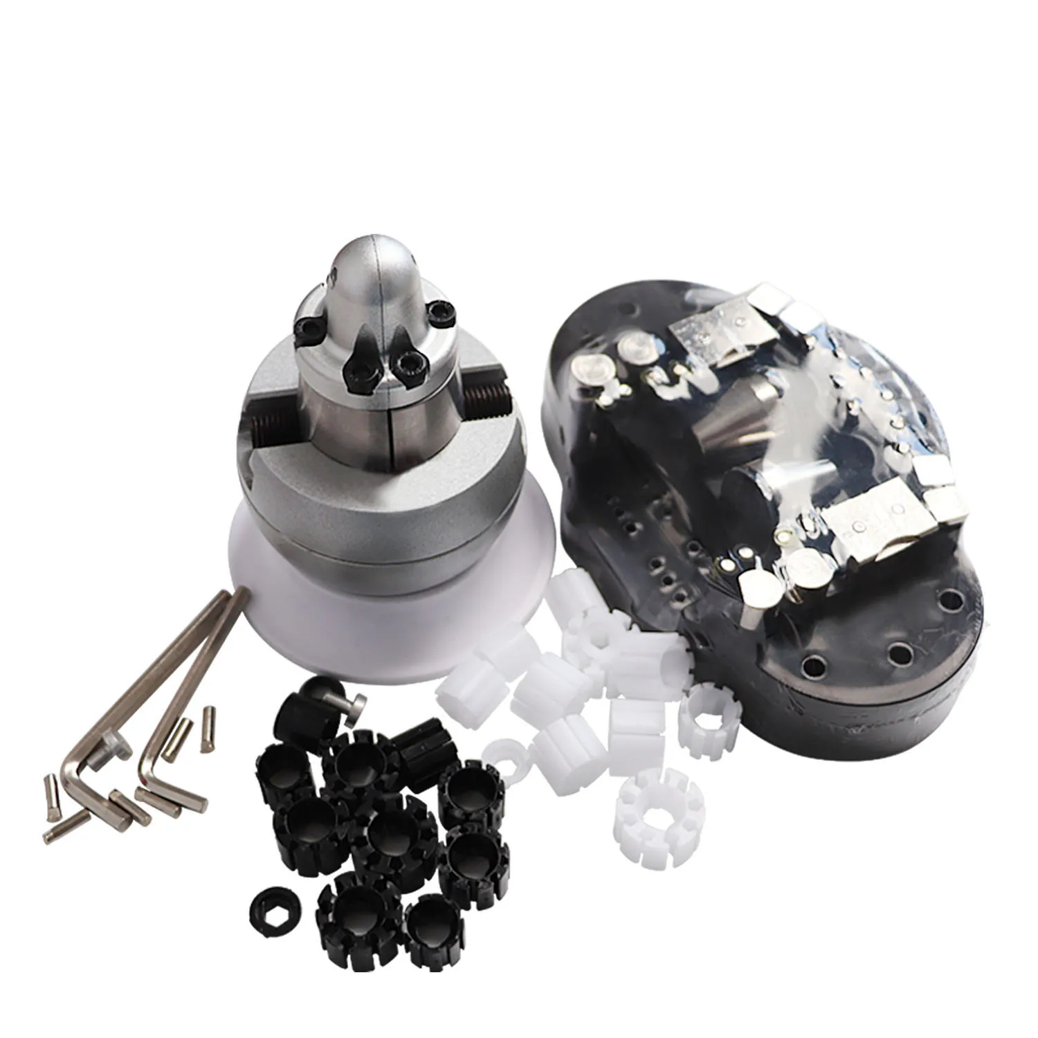 Mini Engraving Ball Vise Tool Block Ring Setting Tools Diamond Stone Setting With Full Attachment Jewelry Equipments