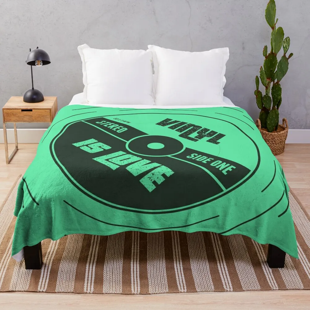 Одеяло Love Vinyl Seafoam 2 односпальное одеяло для дивана-кровати детских одеял