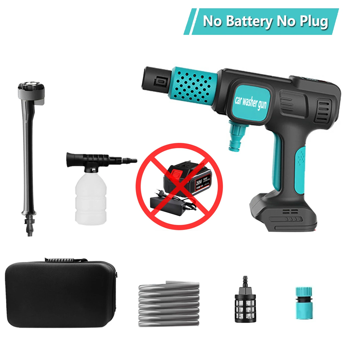 

WOBERICH Беспроводная мойка высокого давления Car Washer для аккумулятора Makita 18 В