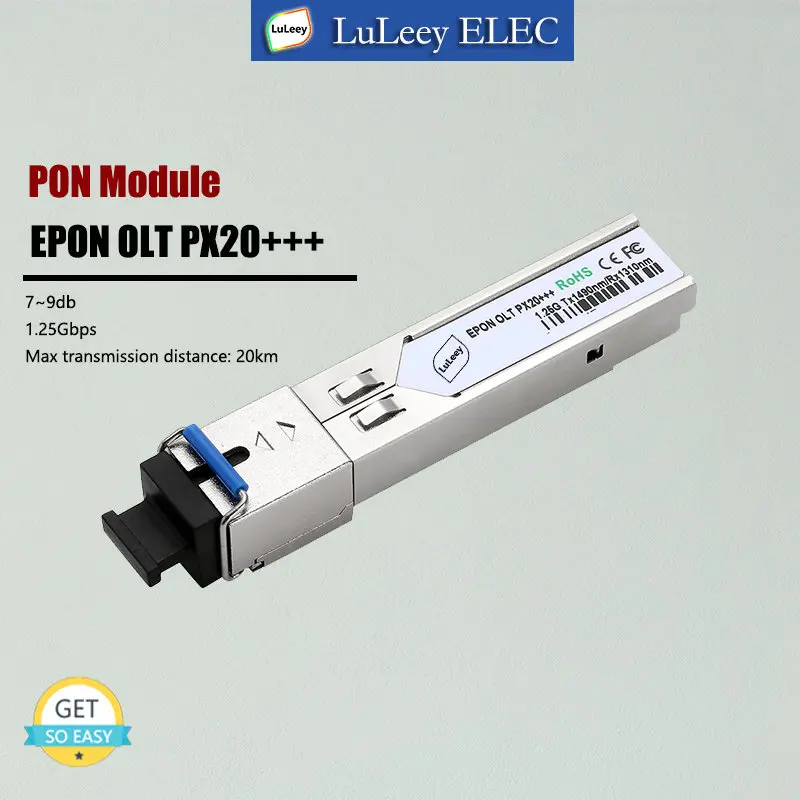 Оптоволоконный модуль 9db EPON GBIC SC EPON OLT SFP 7db Px20 +++ 20 км 1,25G OLT оборудование совместимое BDCOM Fiberhome ZTE intelbra