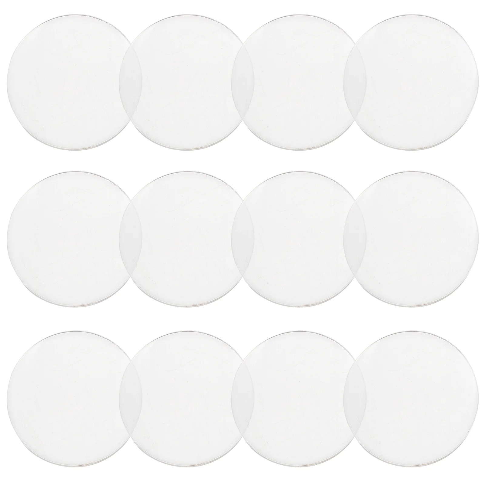 12 шт. увеличительные очки лупа выпуклая линза прозрачный оптически телескоп для