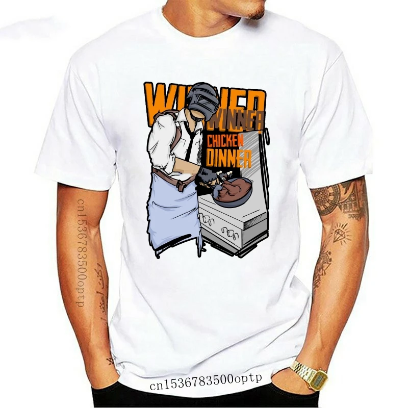 2022  PUBG - Winner Winner Chicken Dinner Mens Clothing T-Shirt size S-2XL