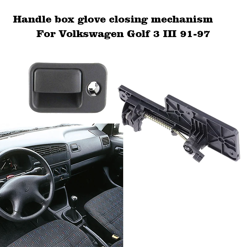 For VW Volkswagen GOLF MK3 Vento Jetta Glove Box Compartment Handle Catch Latch