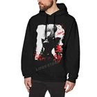 Мужская хлопковая толстовка с капюшоном, в стиле Харадзюку