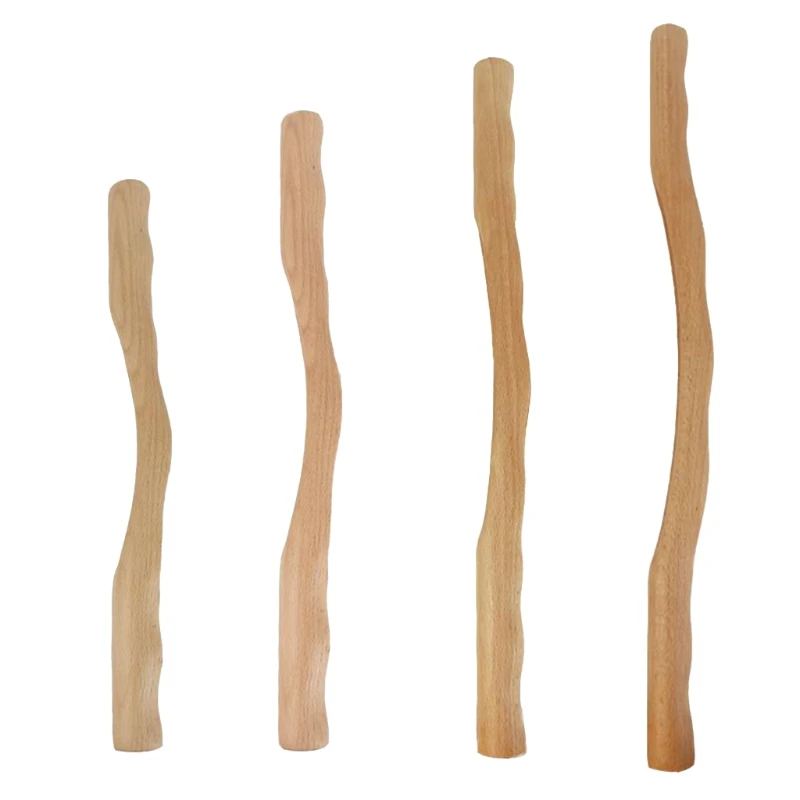

4Pcs Wood Scraping Stick Finger Therapy Massager Acupressure Adults for Back Shoulder Neck Drop Shipping