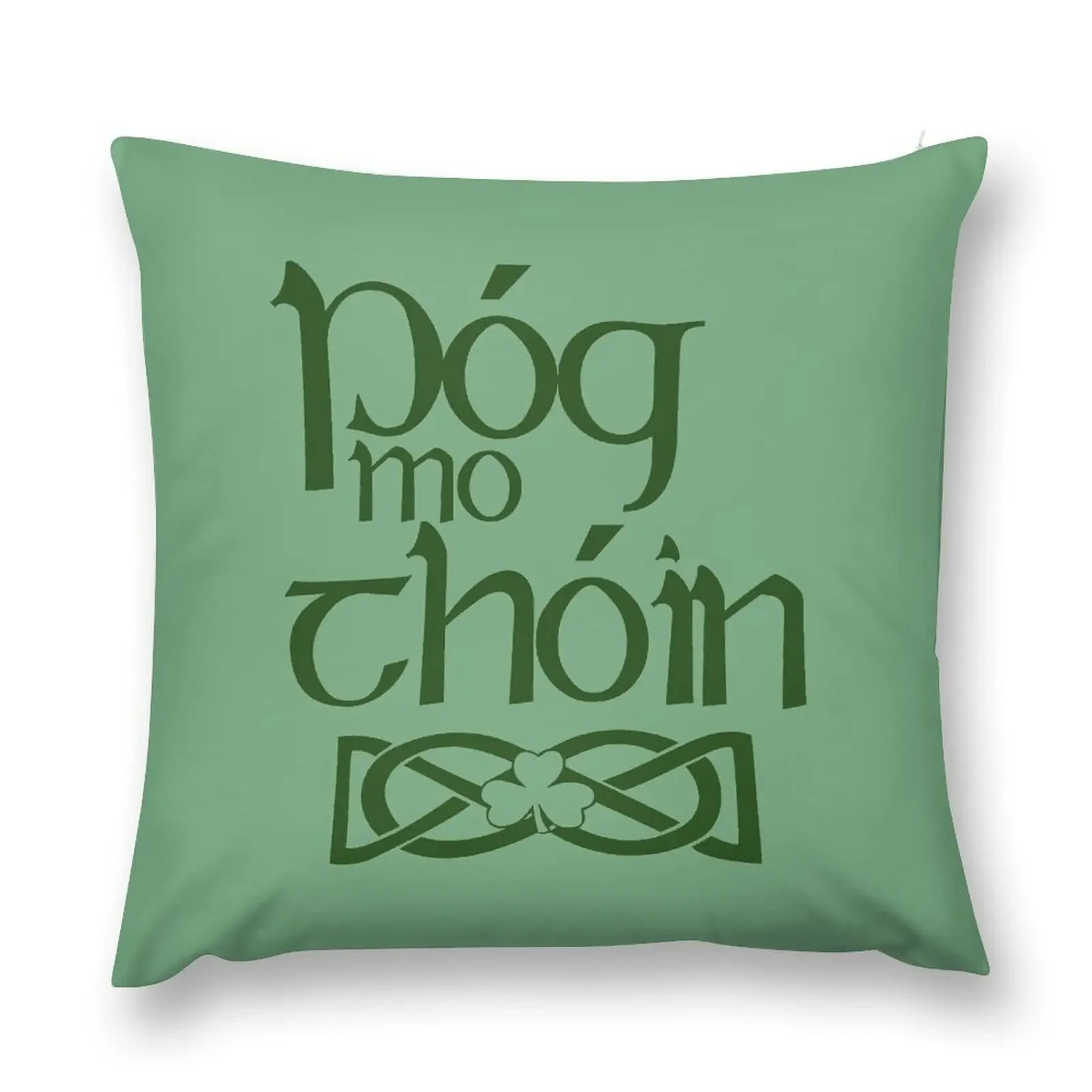Pog Mo Thoin (Kiss My Ass) Декоративная подушка с вышивкой Чехлы для диванных подушек