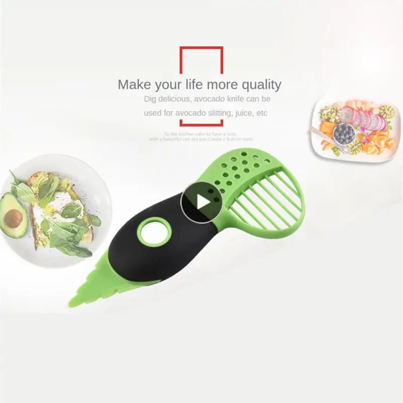 

Knife Peeler Kitchen Tools 3 In 1 Separator Slicer Pulp Avocado Cutter Kiwi Berry Fruit