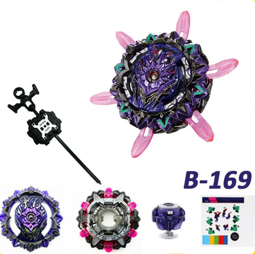 

B-X TOUPIE BURST BEYBLADE Spinning Top B-169 Variant Lucifer .Mb 2D w/ Launcher B-169 IN STOCK DropShipping
