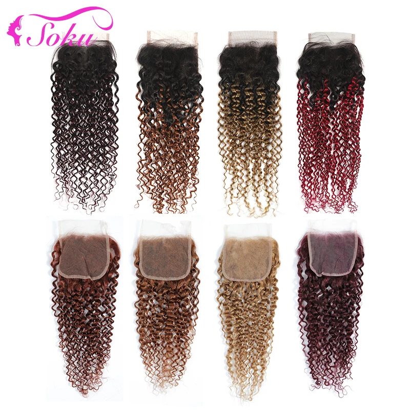 Ed 27 30 33 99j Free And Middle Part Lace Closure Swiss Lace Soku